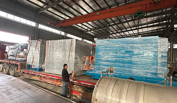 120kw全套鋁合金熱處理爐發往也門國